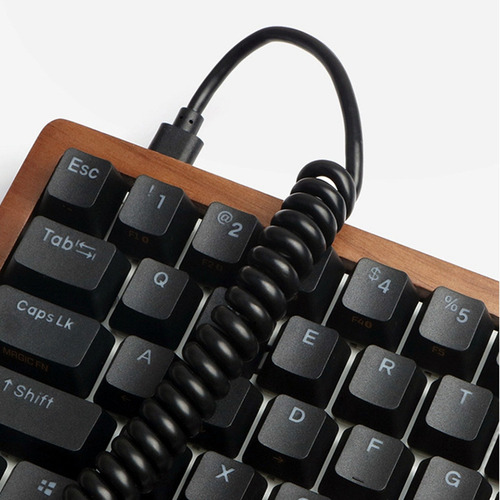 Wpd Cabo Enrolado Teclado Mecânico Com Fio C Gh60 Usb C