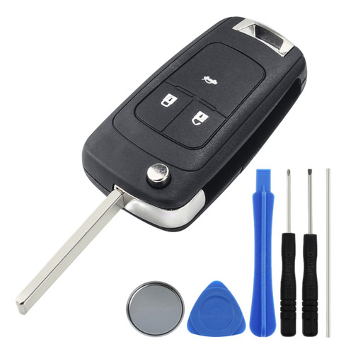 Carcasa Llave Control Autos Chevrolet 3 Botones Cruze Sonic