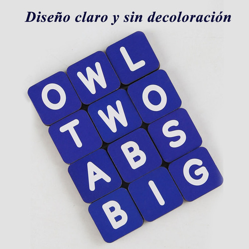 Pizarra Para Aprendizaje De Palabras Con Magnética