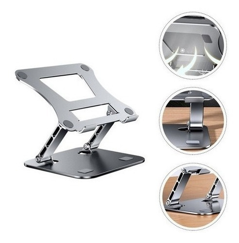 Base Soporte Aluminio Portátil Para Laptop Y Tablet 11-17 &