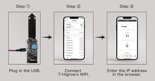 Sensor Temperatura Umidade Solo Wifi Lilygo Higrow (+ Case)
