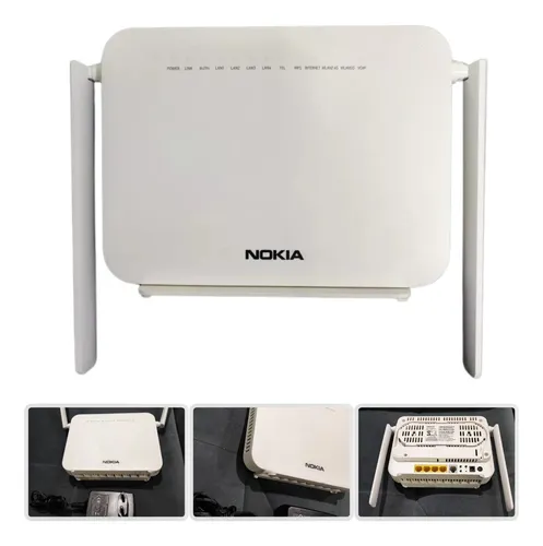 comprar 5un Modem Roteador Ont Nokia G1425ga Dual 2.4\u002F5ghz Usadas