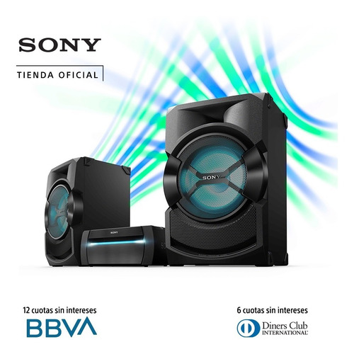 Imagen 2 de 8 de Sony Minicomponente Con Dvd Shake-x30d