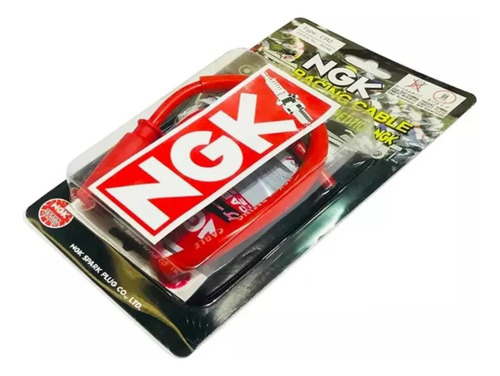 Cable De Bujia Ngk Alto Rendimiento Made In Japan Rojo