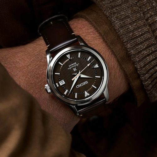 Reloj Seiko Prospex Alpinist Automatic Land 1959 Brown Forest Spb251j1 Vg Esfera Marrón, Sumergible 200m, Cristal De Zafiro
