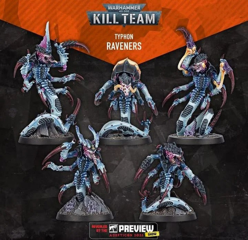 Kill Team Typhon Raveners (5 Miniaturas) Resinalab3d