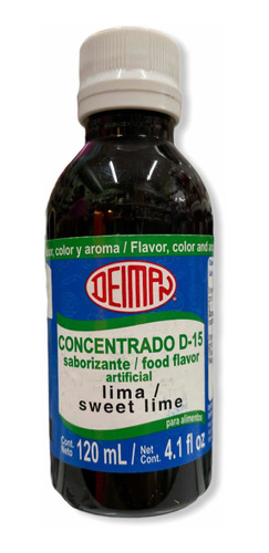 Concentrado Saborizante Comestible De Lima 120ml