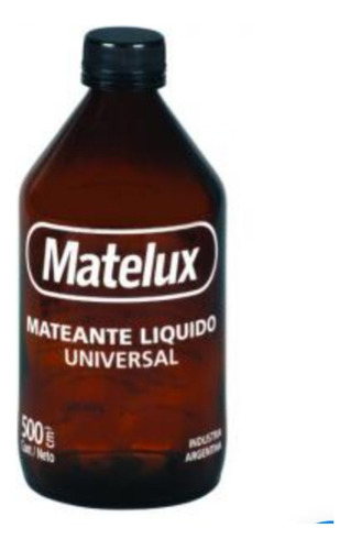 Mateante Liquido Matelux Tersuave 100 Cc Dimension Color Pin Color Blancuzco