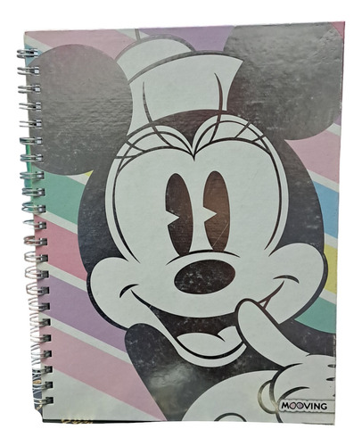 Cuaderno Mooving Universitario A4 T/dura 96 Hjs Minnie Mouse