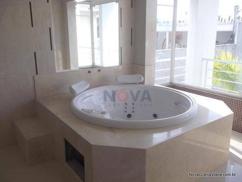 Imagem 28 de 30 de Casa Com 4 Dormitórios, 720 M² - Venda Por R$ 4.800.000,00 Ou Aluguel Por R$ 18.000,00/mês - São Paulo Ii - Cotia/sp - Ca0409