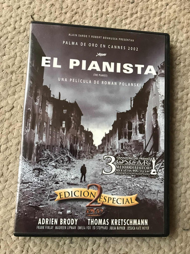 Pelicula Dvd Original El Pianista Edicion Especial 2 Dvd