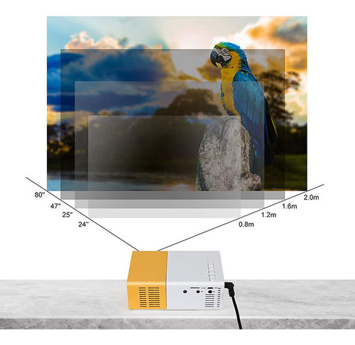 Proyector De Bolsillo Mini Smart Hd 1080p Hifi Portátil De P