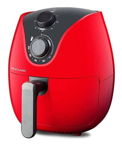 Fritadeira Elétrica Air Fryer 4l 1500w 220v Multi - Ce084 Cor Vermelho