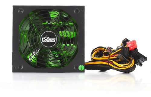 Fonte Atx 500w Reais Pc Cowboy Kp-534 Silenciosa 110v 220v