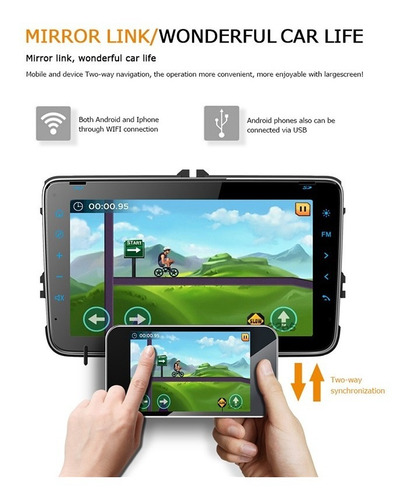 Imagem 7 de 10 de Central Multimidia Lancer Android 10p 2gb Ram Cam Frontal