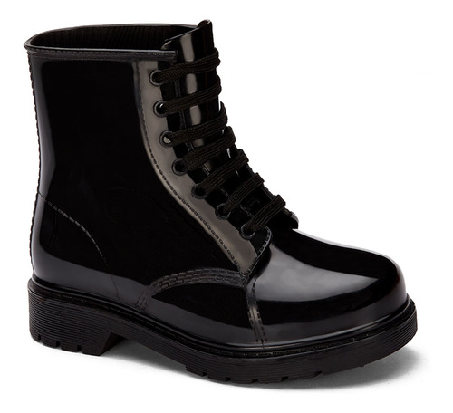 Bota De Lluvia Andrea Kids Negro Niñas 2948102