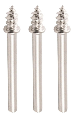 Kit 3 Suportes Disco Ponta Feltro Haste 3mm Micro Retífica