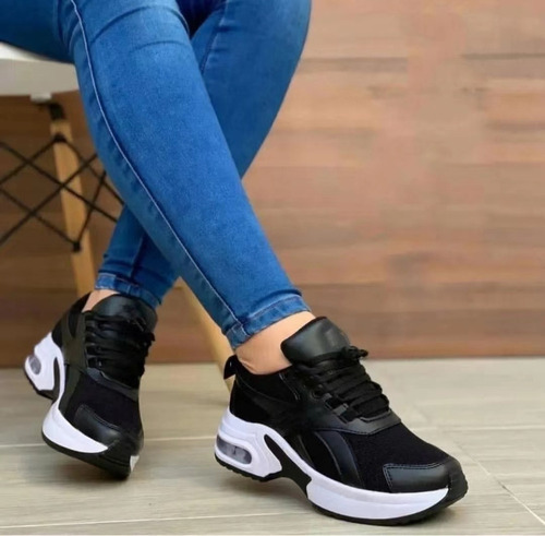 Zapatos Deportivos Femeninos Respirables Y Cómodos