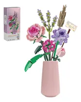 Comprar Chodia Flower Bouquet Building Blocks Mini Pink Rose Bricks