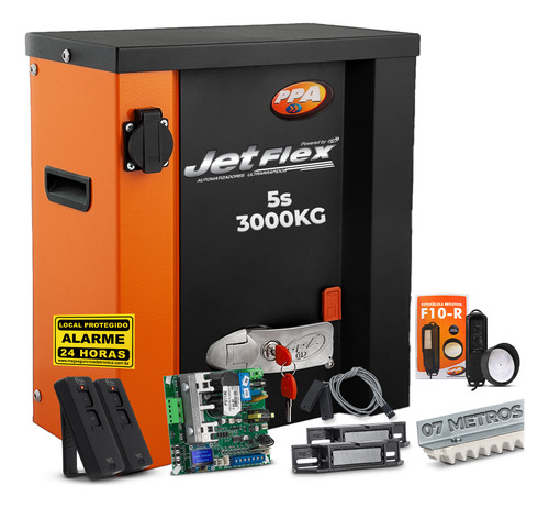 Kit Motor Ppa Dz Brutalle 3.0 Jet Flex 7m Sensor Esmagamento