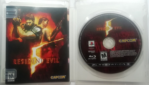 Ps3 Resident Evil 5 1st Ed $399 Disc Fisico Used Mikegamesmx (Usado)