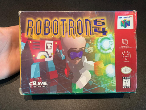 Robotron 64 Nintendo 64 N64 Solo Caja (Usado)