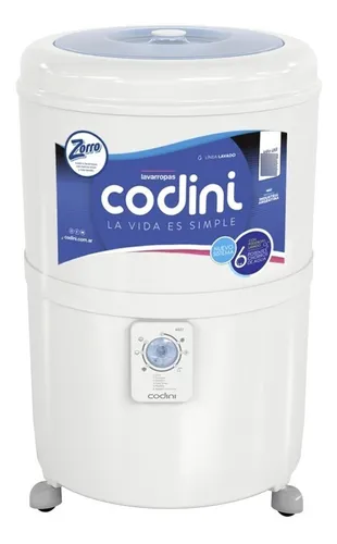 comprar Lavarropas Codini Silent 4051 10kg 6 Programas De Lavado