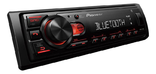 Autoestereo Pioneer Bluetooth Manos Libres Boton Bass Boost