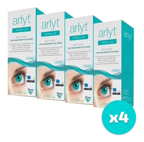Imagen 1 de 7 de Arlyt Premium X 360 Ml  X 4 Unidades