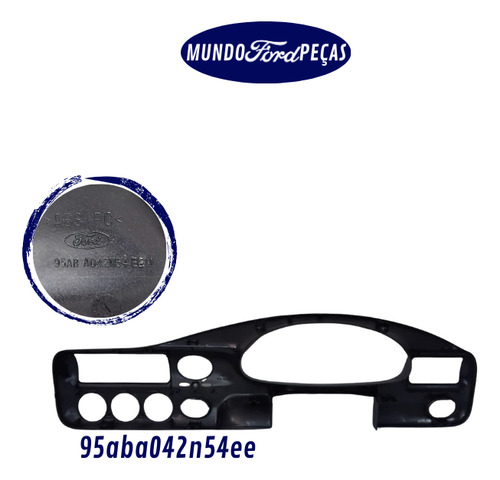 Moldura Acabamento Capa Painel Escort Zetec 97 03 Sem Uso