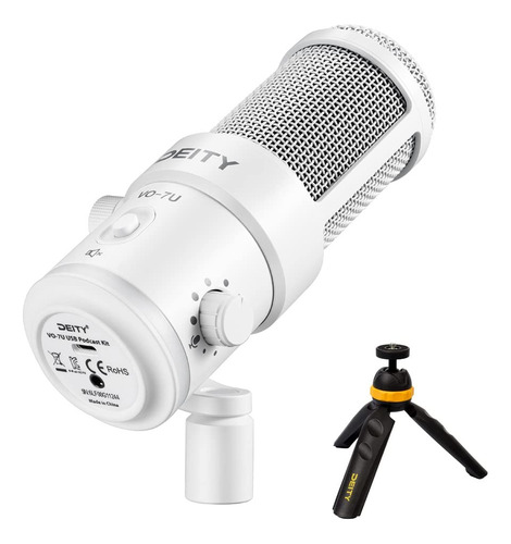 Kit De Micrófono Dinámico Usb Deity Vo-7u Con Rgb