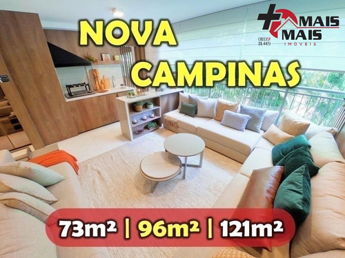 Imagem 1 de 13 de Nova Campinas 3 Dormitórios 2 Vagas 96m Grand Wish - Gw96a