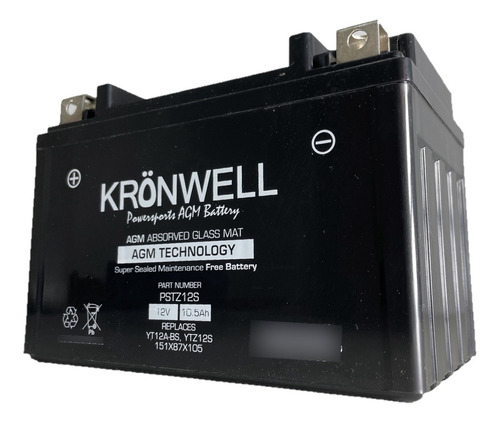 Bateria Kronwell Gel Honda 700 Ctx Ncx Ncj 14/19 Ytz12s