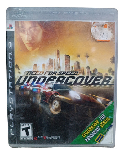 Need For Speed Undercover Play Station 3 Ps3 