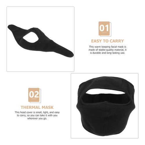 Protector Facial Antifrío Para Motocicletas, Funda Cálida Pa