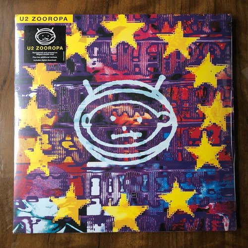 U2 Zooropa 2 Lp Remastered 180g + Bonus Europa 2018 Eno Cash