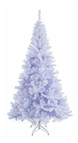 Sunnyglade Arbol De Navidad Artificial Blanco Premium De 7.