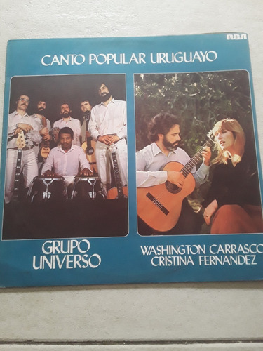 Washington Carrasco Universo Canto Popular Uruguayo Lp Kktus