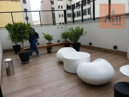 Studio Com 1 Dormitório Para Alugar, 33 M² Por R$ 2.500/mês - Santa Efigênia - São Paulo/sp - St0028