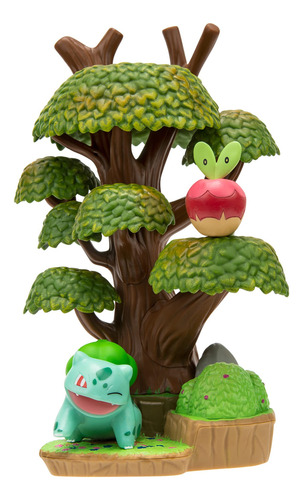 Juego De Exhibición Pokémon Select Forest Bulbasaur Y Applin