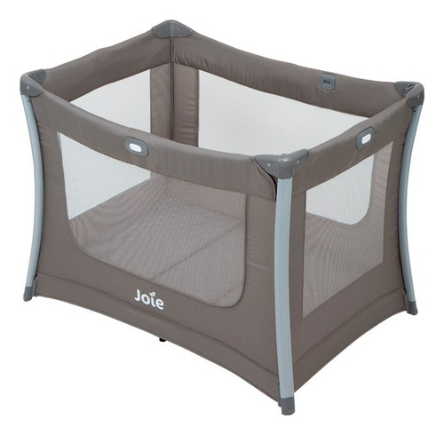 Cuna Joie Illusion Nickel Con Cambiador Color Gris Diseño de la tela Gris