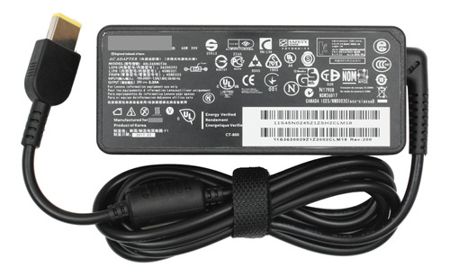 Cargador Lenovo Ideapad V4400a 20v/2.25a 45w Punta Rectangul