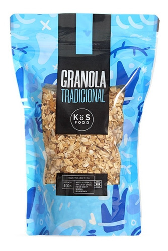 Granola Mix Tradicional Kos Food - 400 Grs