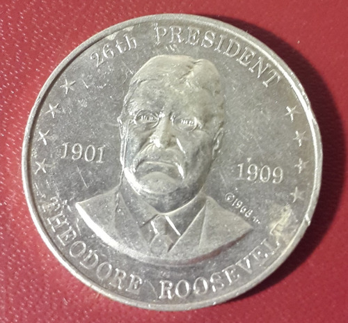 Token Coin Game, Roosevelt, Aluminio, Ne195