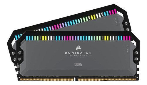Corsair Dominator Platinum Rgb Ddr5 Ram 64 Gb (2x32 Gb) 5600