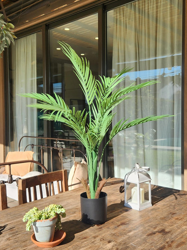 Planta Artificial Palmera Areca 80cm Calidad Premium