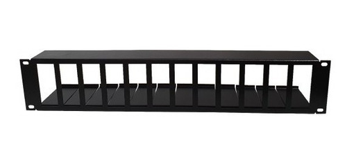 Chassi Pra Até 12 Conversores De Mídia 2u 19 Rack - 8 Peças