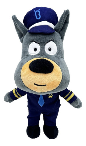 Gris Sheriff Labrador Peluche Muñeca Cumpleaño Regalo 30cm