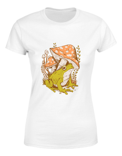 Polera Mujer Ilustracion Rana