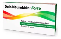 Comprar Dolo Neurobion Forte Caja 30 Tabs (complejo B + Diclofenaco)